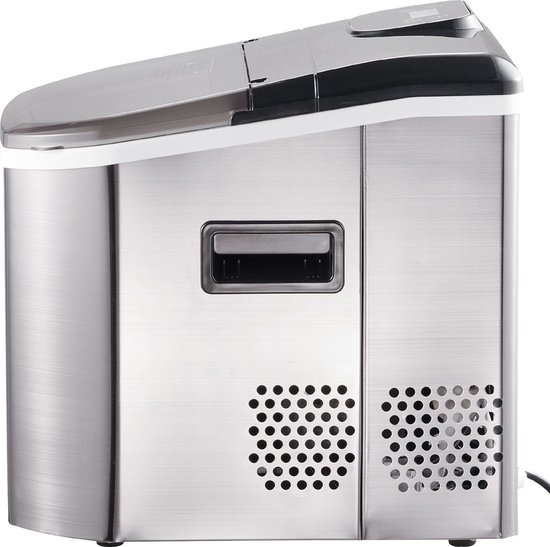 IJsblokjesmachine - IceAge, compacte commerciële en huishoudelijke IJsblokjesmaker (18 kg/24 uur) van Merkloos — afbeelding 2