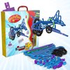 Spaghetteez - Noodle Flyer - Flexibele Bouwstaafjes - Speelgoed 5,6,7,8 Jaar Jongens en Meisjes- Constructie Speelgoed- Montessori Speelgoed- Educatief Speelgoed