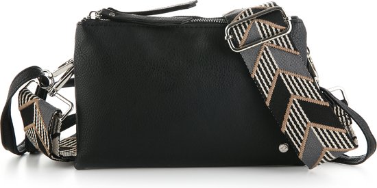 Bruine suède crossbodytas van Crinkles | 7615914 | Lederen producten