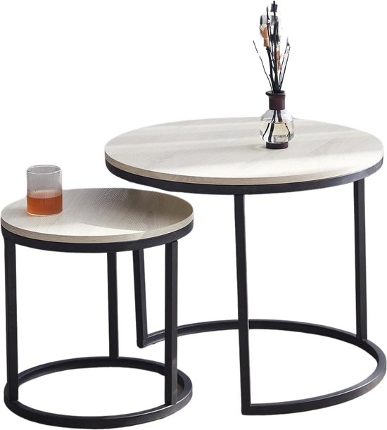 Een Vintage Houten Mid-Century Design Salontafel Met Zwart Glazen Blad Ontwerp Door Jiri Jiroutek Voor Interier Praha