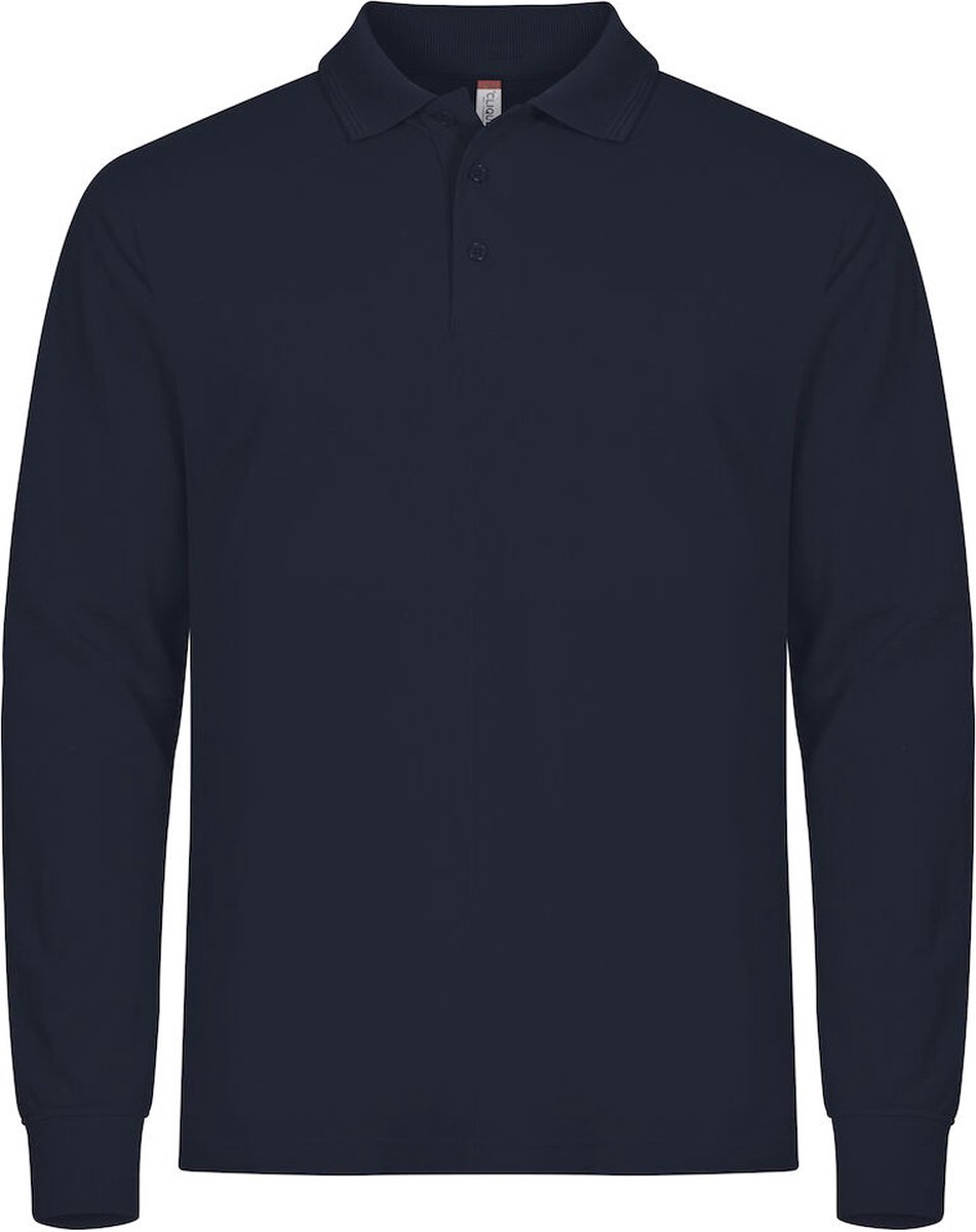 Clique Manhattan L/S 028252 - Dark Navy - 3XL