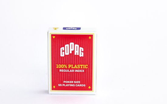 Plastik Kumar Sahne 4 Düzenli Endeksi Modiano Altın Kupa Iskambil Kartları