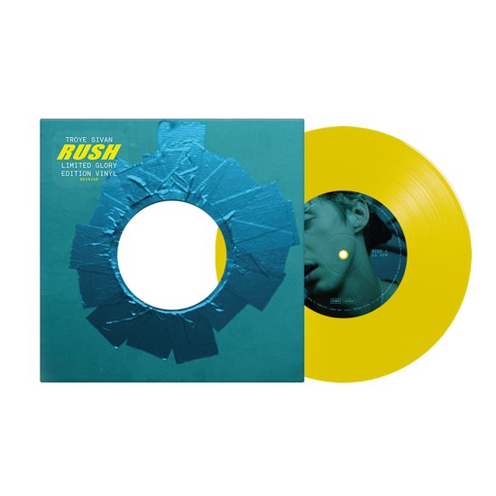 Troye Sivan – Rush - Vinyl, 7", 45 RPM, Single, Limited Edition, Yellow, Glory Edition