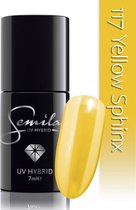 117 UV Hybrid Semilac Yellow Sphinx 7 ml.