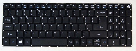 Clavier d'ordinateur portable adapté aux séries Acer Aspire E5-522 / E5-573 / VN7-572 - P/N : NKI1517009