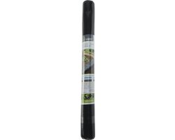 Pro Garden Gronddoek/worteldoek - anti onkruid - tuin - 150 x 700 cm - zwart - moestuin artikelen