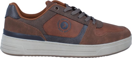 Sj Lifestyle Heren Sneaker Naturel | Cognac | Maat: 44