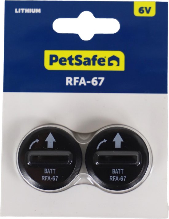 Petsafe - Petsafe - Batterijen - 6 Volt Lithium Batterij Module 2pcs Rfa67d11 - 179989 - 2pce