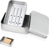 Filet Savon Lot De 3 Boîtes Carrées En Aluminium à Trois Couches, Porte-savon Pour Salle De Bain Et Voyages, Convient Pour Affaires Et Voyageurs (7,9 X 7,9 X Boîte à Savon Voyage Filet Savon Lot De 3 Boîtes Carrées En Aluminium à Trois Couches, Porte-savon Pour Salle De Bain Et Voyages, Convient Pour Affaires Et Voyageurs (7,9 X 7,9 X Boîte à Savon Voyage