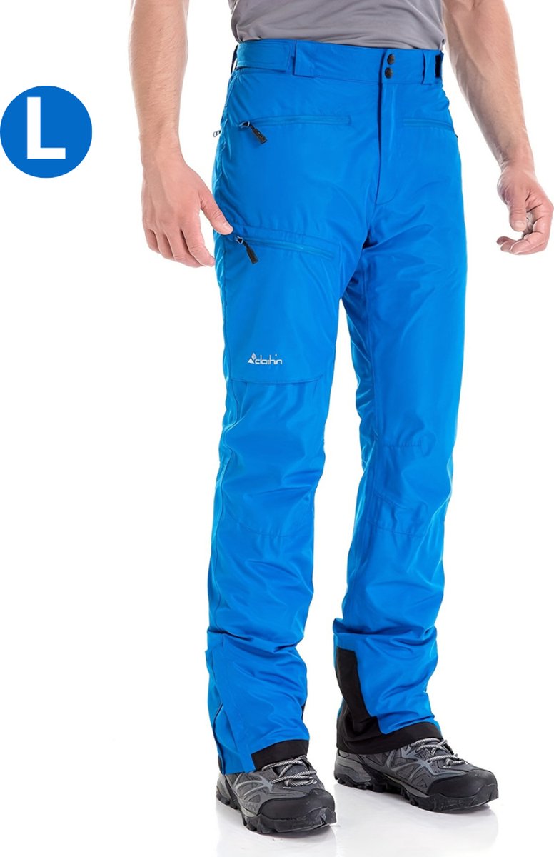 Nivard Skibroek Skipak Snowboard Broek Winterbroek Sneeuwbroek Heren Wintersport Buiten Blauw