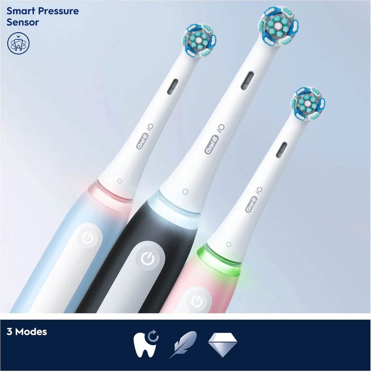 Afbeelding 2 van Oral-B iO 3S - Elektrische Tandenborstel - Zwart