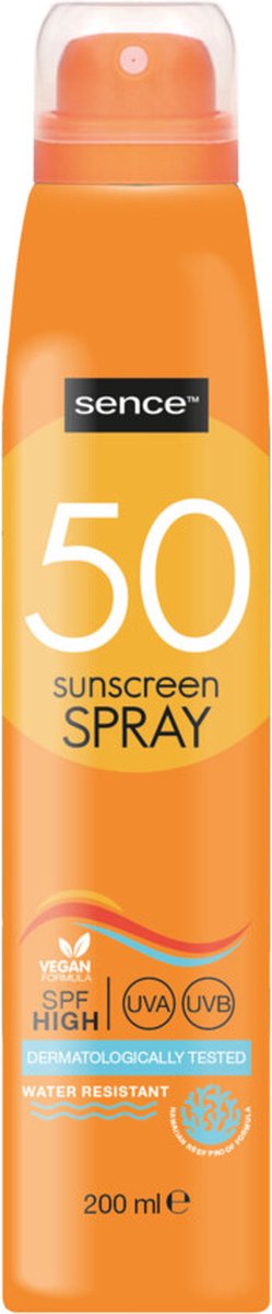 Goedkoopste Sence Sun Zonnebrand Spray SPF 50 200 ml