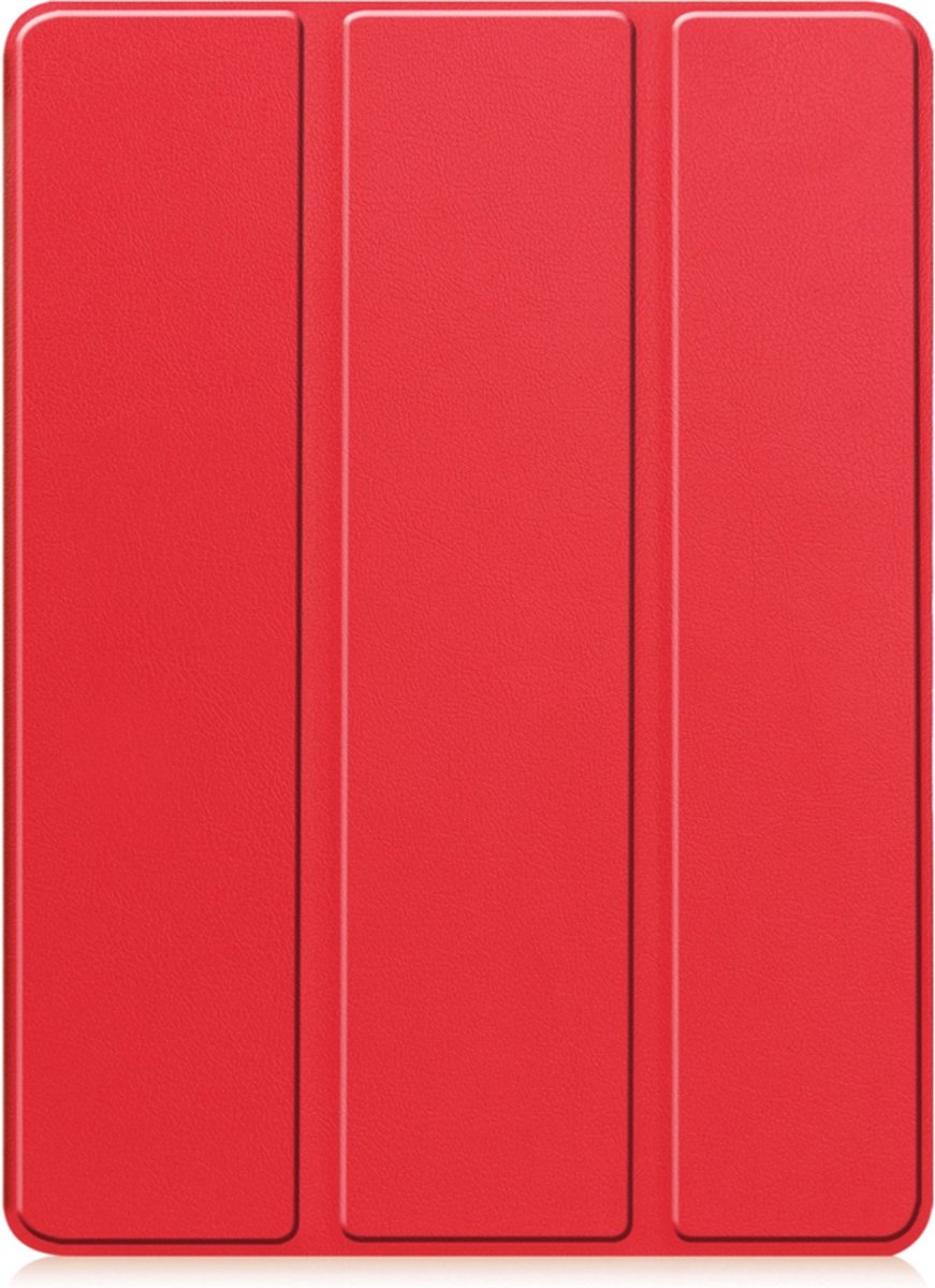 Bescherm-Cover Hoes Map geschikt voor iPad Pro 11 - 2024 - Rood