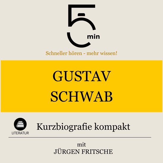 Gustav Schwab: Kurzbiografie kompakt - cover