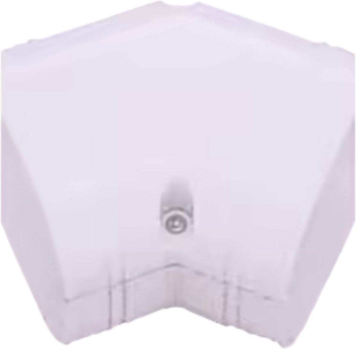 Evolar Airco Vlakke Bocht - Wit - 75 x 63 MM - 45°