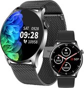 Bol.com AVALUE Smartwatch Dames & Heren - Horloge geschikt voor iOS Smartwatch Android en HarmonyOS geschikt - Met Extra Bandje aanbieding