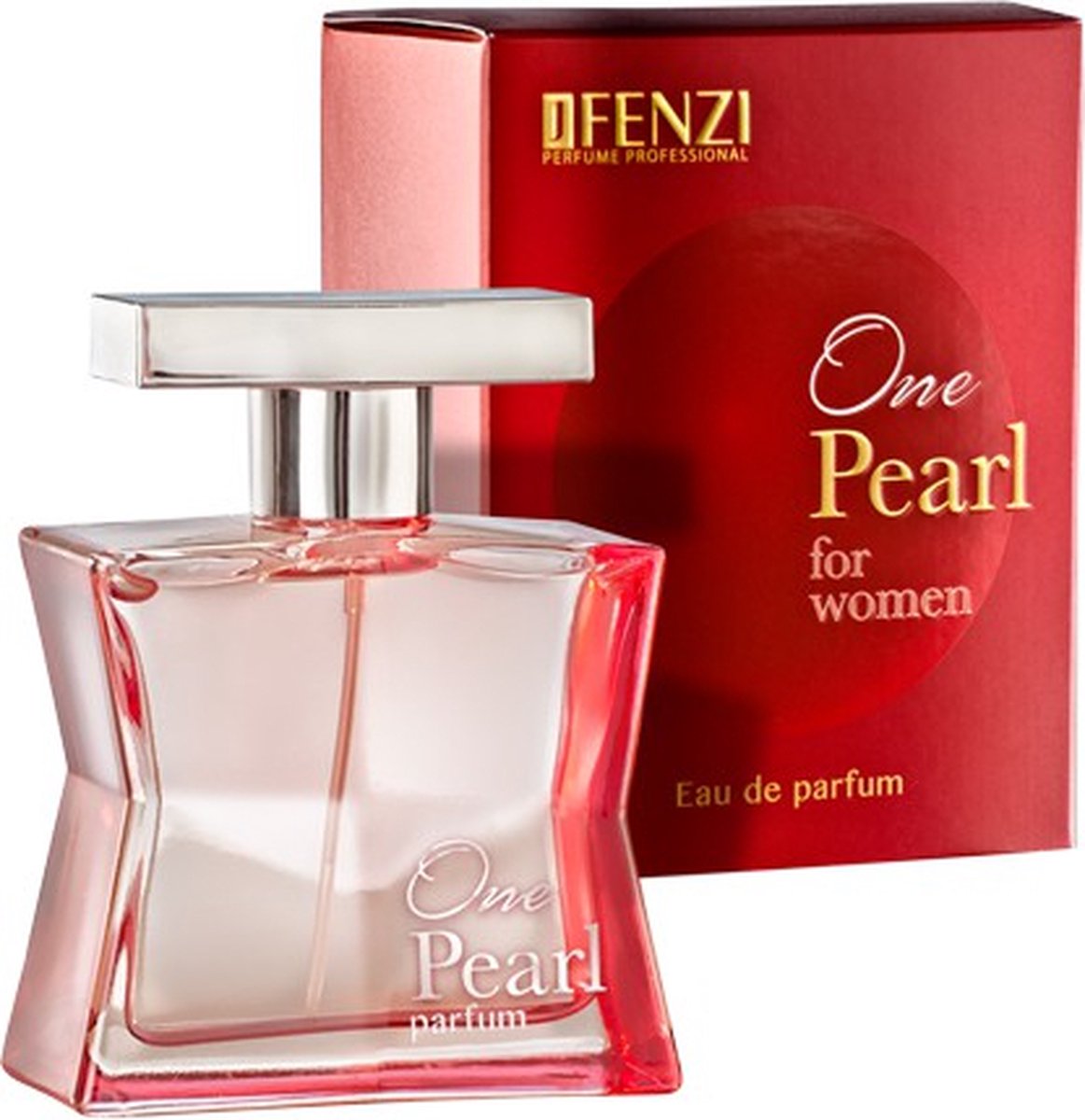 Goedkoopste Fruitige vrouwengeur - JFenzi One Pearl Eau de parfum 80ml - 80