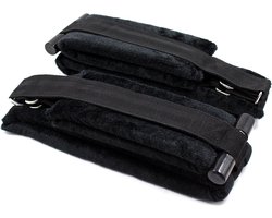 Fixxx - Zachte Plush Sex Deurschommel - Zwart