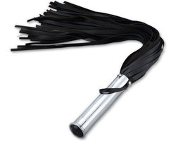 Fixxx - Aluminium Flogger met Verborgen Buttplug - Zwart