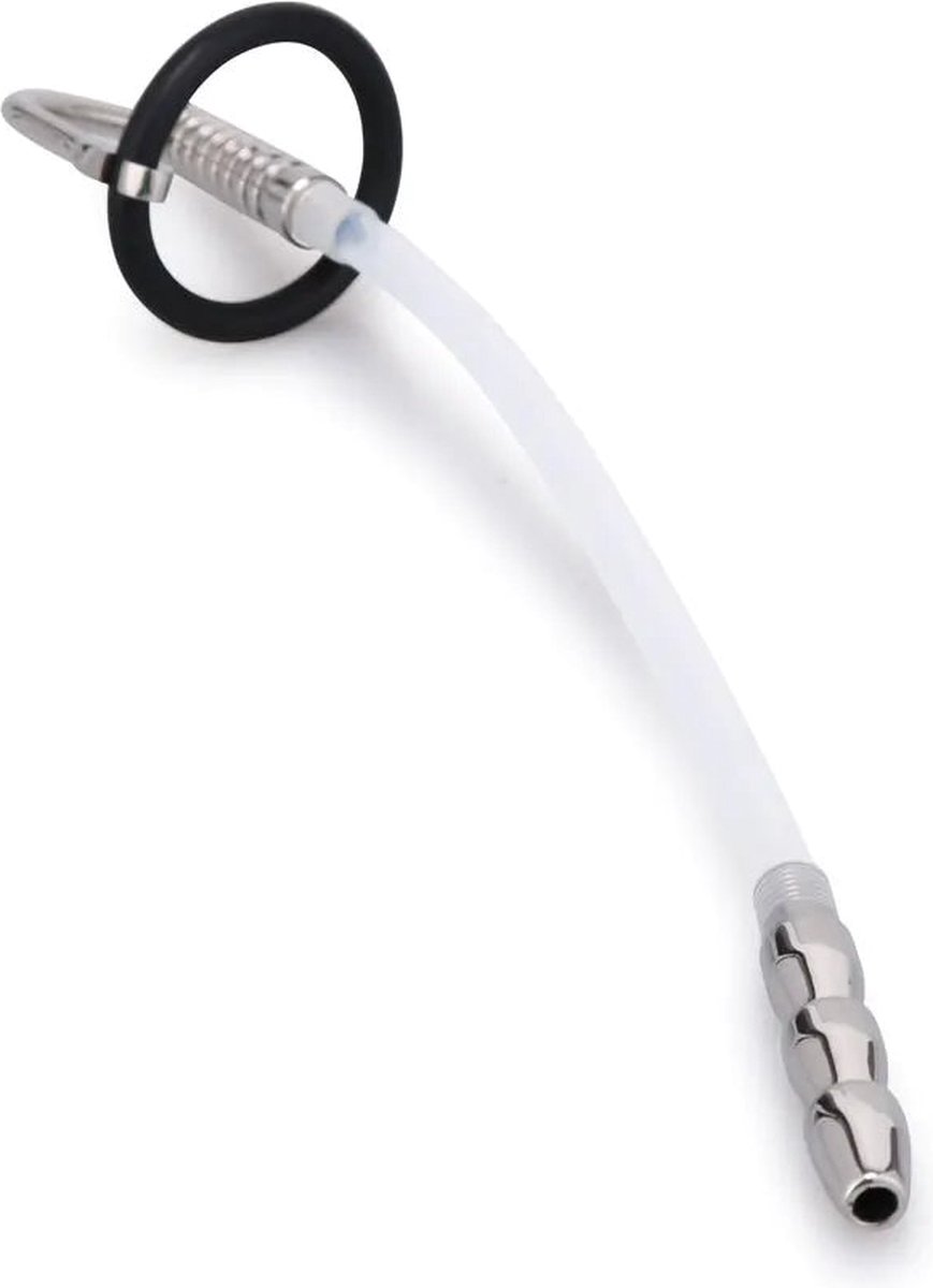 Goedkoopste Fixxx - Holle Sperm Stopper - Siliconen Rekbare Eikelring