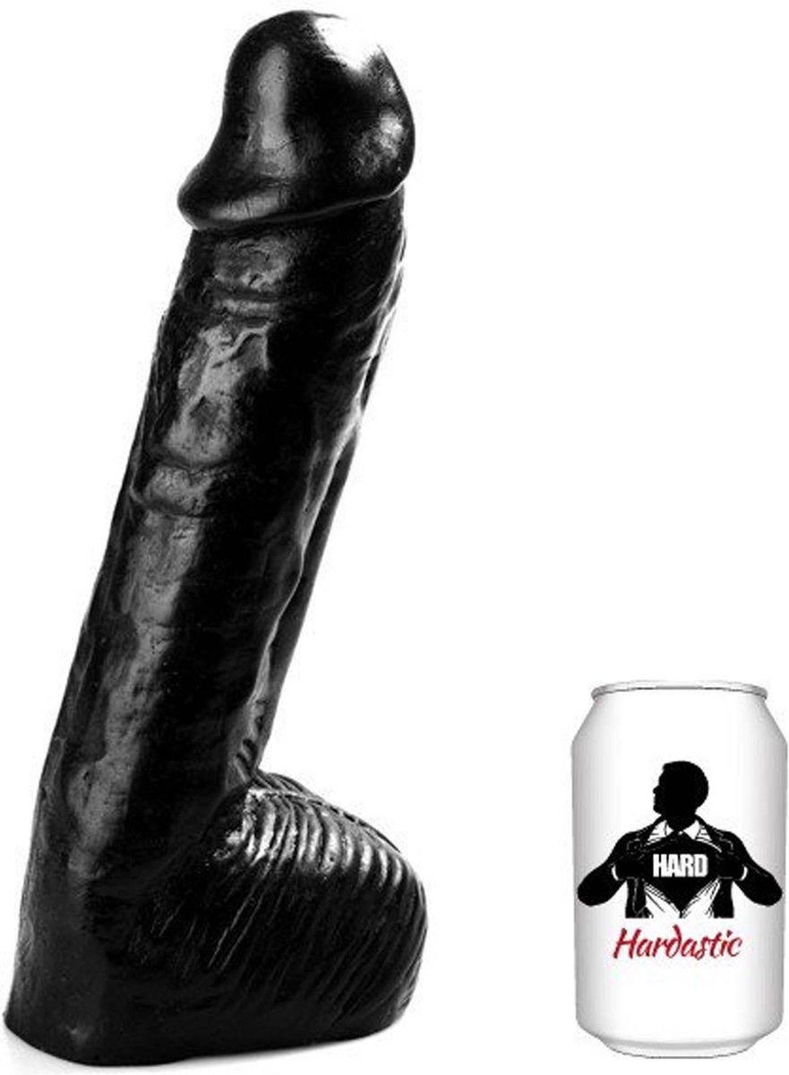 Gangbangster - Super James - Dildo - 25 x 7,5 cm - PVC - Zwart