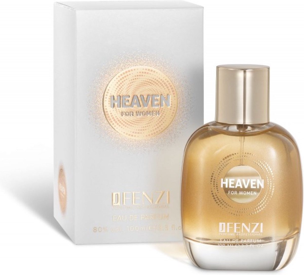 Goedkoopste Bloemige vrouwengeur - JFenzi Heaven - Eau de Parfum 100ml - 80