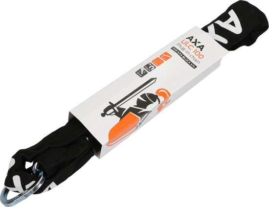 Chaîne Antivol AXA ULC 100 Pour Cadenas De Cadre Vélo - 100 Cm, Maillons Acier 5.5 Mm