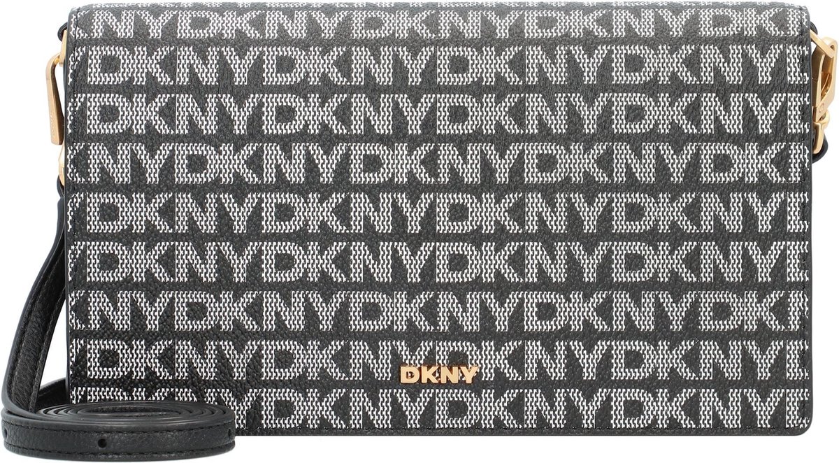 DKNY Schoudertas Handtas Farah Clutch BK Logo - BK Zwart