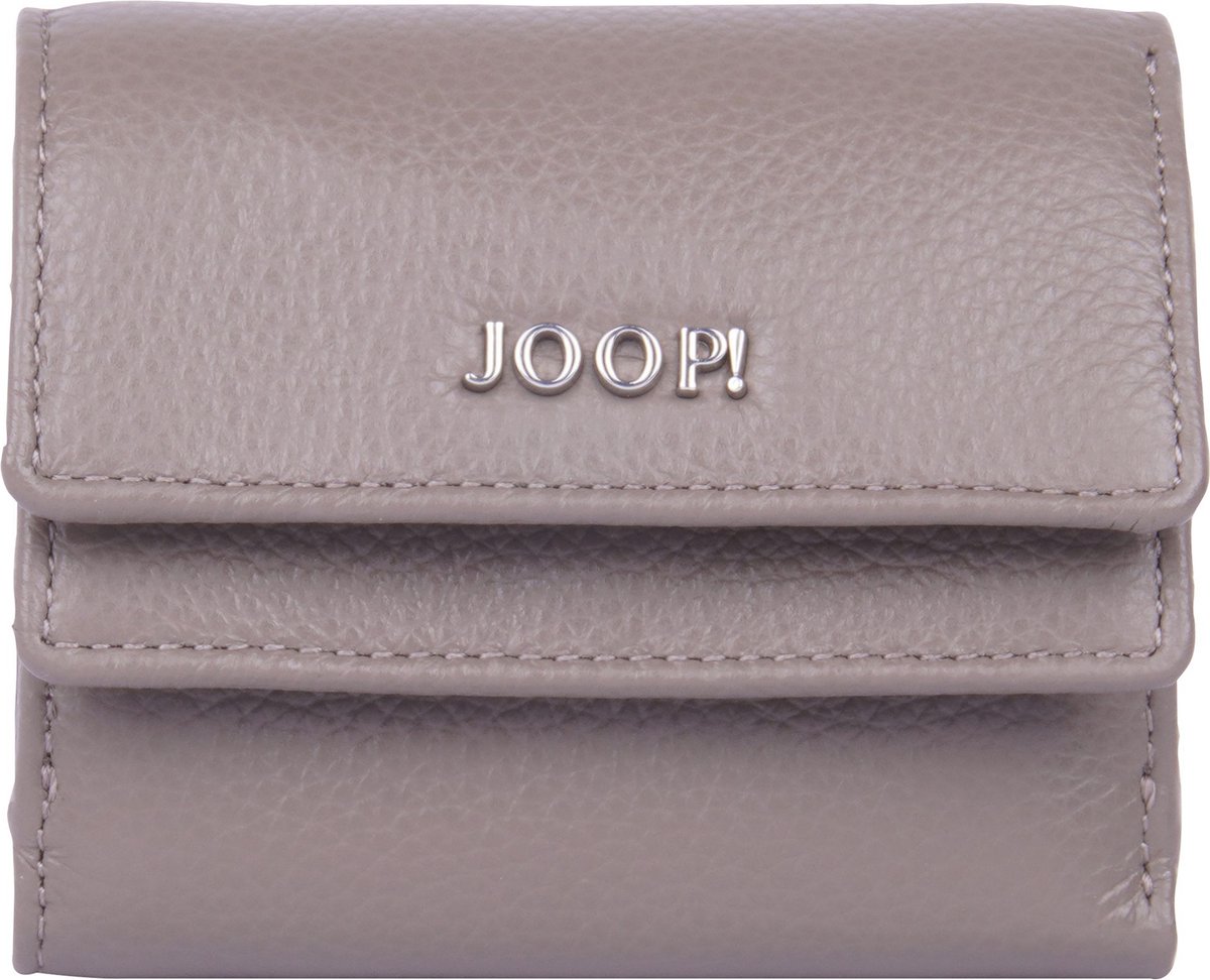 JOOP! Leren Portemonnee Vivace Lina Purse Fungi Grijs