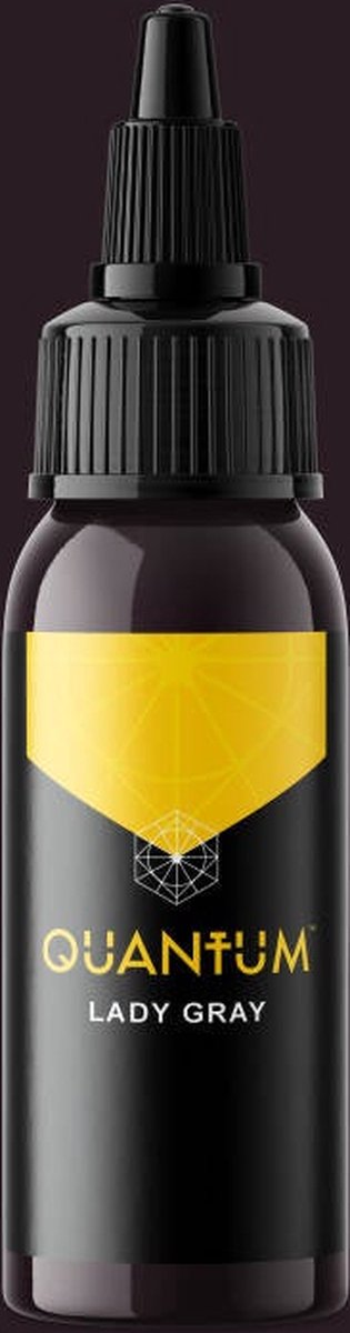 Quantum Ink REACH Gold Label - Lady Gray | Premium Professionele Tattoo Inkt | Reach & Vegan | Stick en Poke | Handpoke Tatoeage Inkt | Tattoo set | PMU | Permanente Make-up | Geschikt voor Machine Cartridges & Needles | Liner | Shader