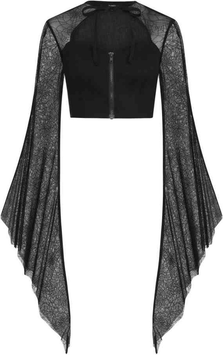 Banned - BELLAMIRA Longsleeve top - XL - Zwart