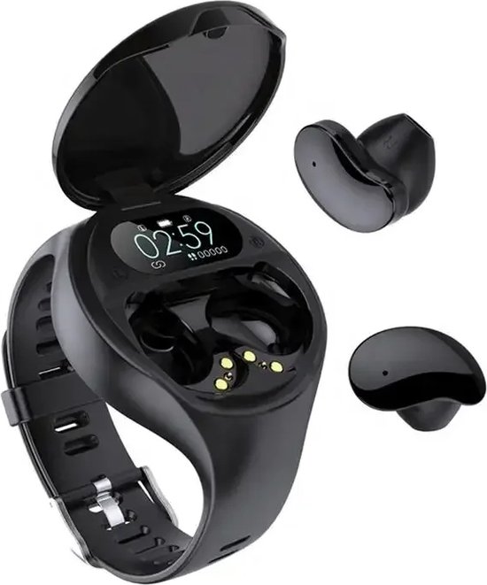 Slimme Ring, Universele Draagbare Gezondheidstracker met App, Sportring met Hartslagmeter, Slaapmonitor, Stappenteller, IP68 Waterdicht, Gezond Leven