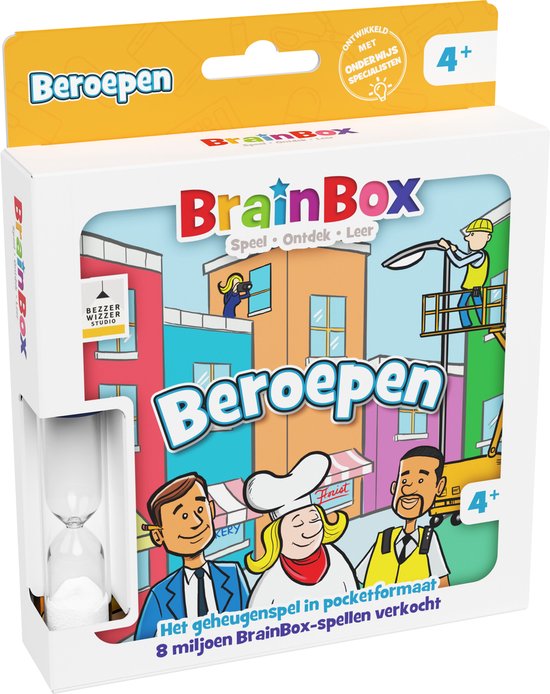 Brainbox Pocket Beroepen - Nederlands Kaartspel