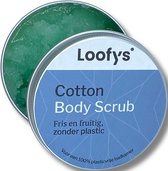LOOFY'S - Lichaamsscrub Cotton Natuurlijke Scrub | Plasticvrij & Vegan - Loofys