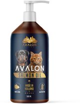 Avalon Petfood - Pure Schotse Zalmolie - Hond & Kat - 500ml