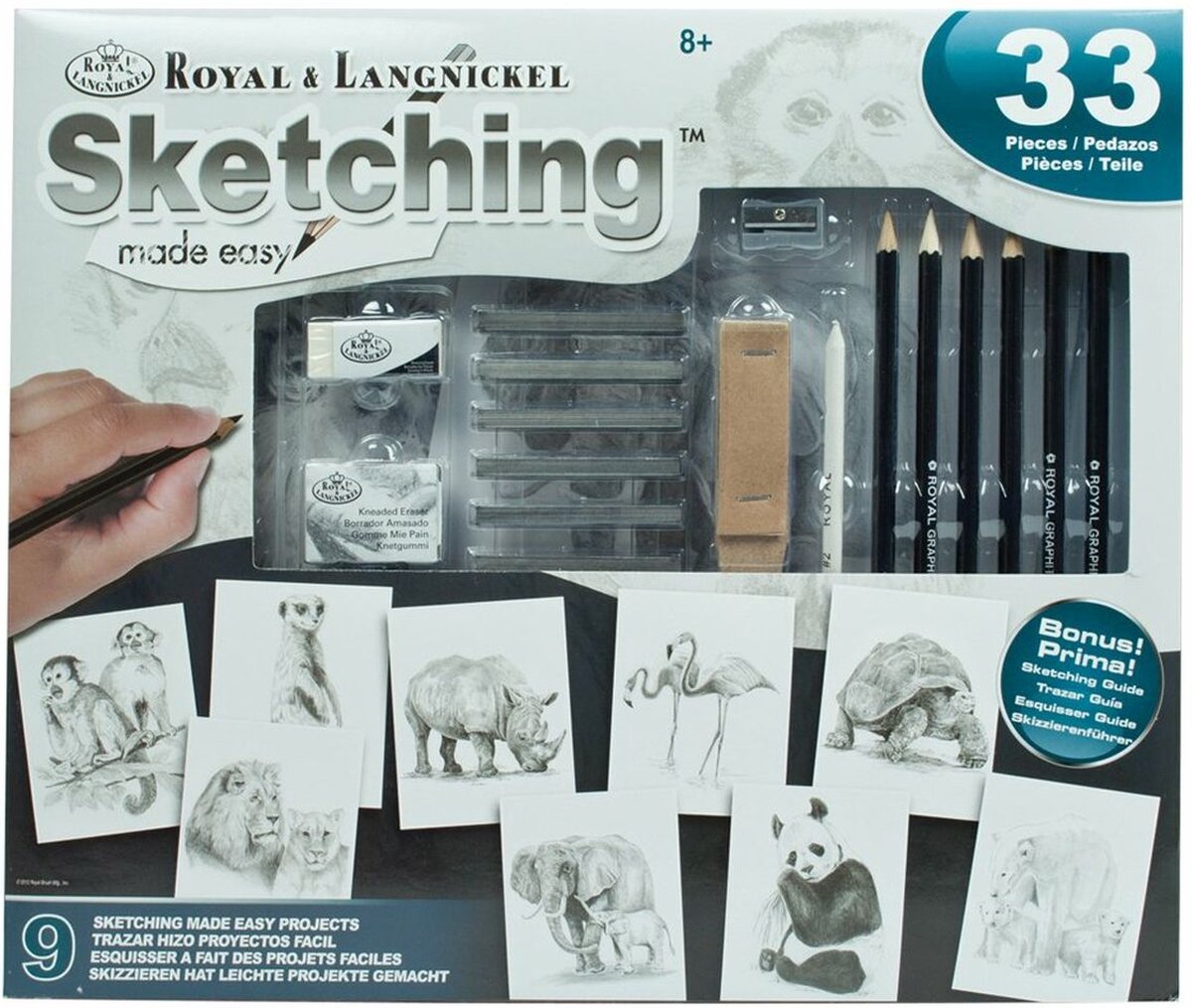 Basisset schetsen 33 delig