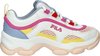 Fila Strada Dreamster Sneakers wit Imitatieleer - Dames - Maat 35