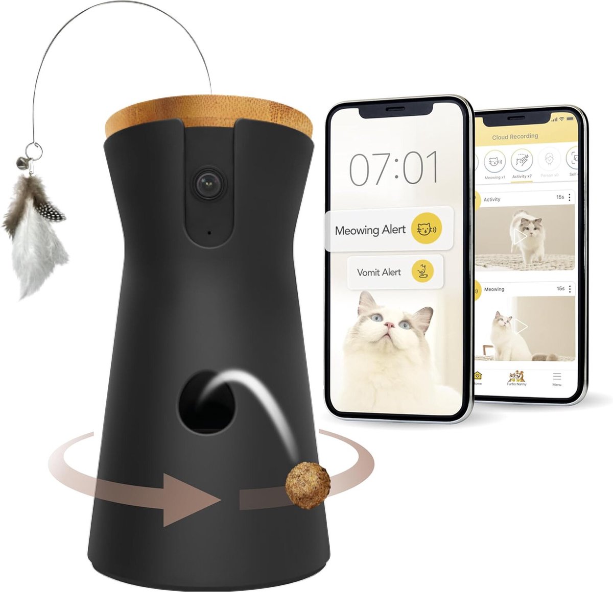 Kattencamera - Katten Camera - Pet Cam - Camera voor Katten - Huisdier Camera