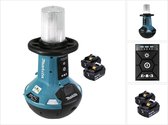 Makita DML 810 F Oplaadbare LED schijnwerper 18 / 36 V ( 2 x 18 V ) 5500 lm IP54 + 2x oplaadbare batterij 3.0 Ah - zonder lader