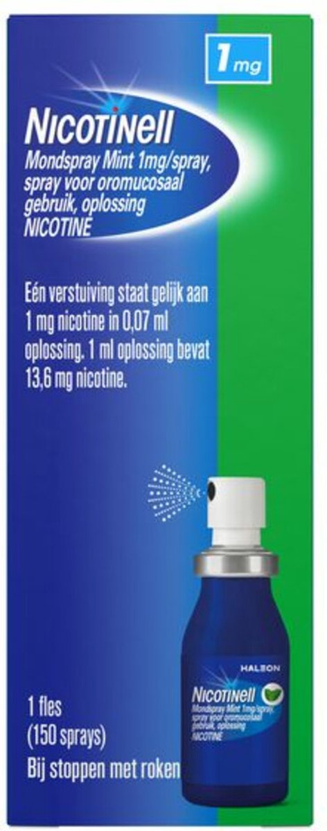 Goedkoopste Nicotinell Mondspray 1 mg 15 ml