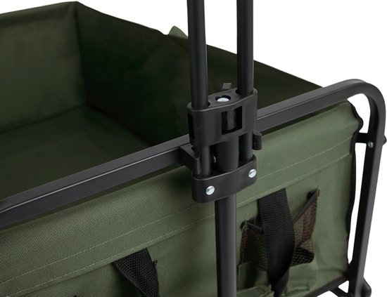 909 Outdoor Bolderkar - Pliable - Capacité de charge max 80 KG - 100x57x99cm - Vert