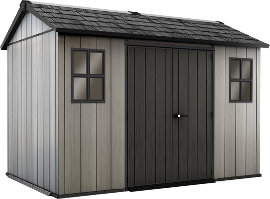 Keter Oakland 1175 Tuinhuis - 350x230x253cm - Grijs
