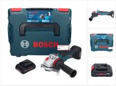 Bosch GWS 18V-10 SC accu haakse slijper 18 V 125 mm borstelloos + 1x ProCORE accu 4.0 Ah + L-Boxx - zonder lader