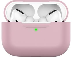 KeyBudz Elevate Hoesje AirPods Pro 2 – Strakke en Veilige Pasvorm – Premium Siliconen Constructie – Behoudt Draadloze Oplaadcompatibiliteit - Roze