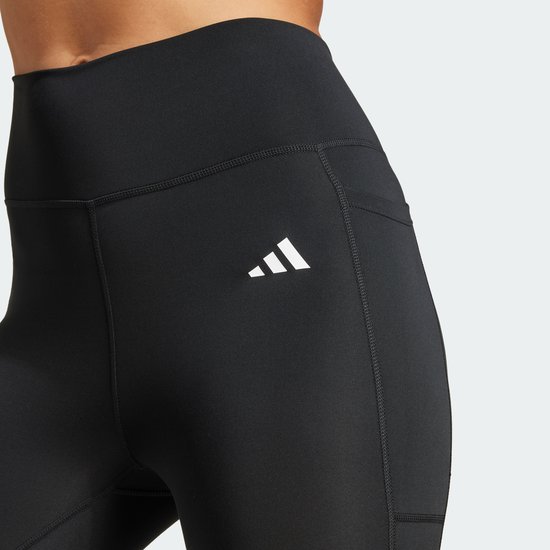 adidas Performance Optime Essentials Stash 3/4 Legging - Dames - Zwart- 2XLS van Adidas — afbeelding 4