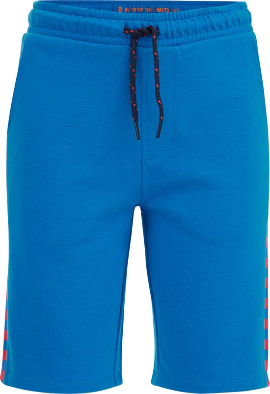 WE Fashion Jongens sweatshort met tapedetail