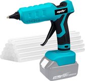 Mellif - Draadloos Lijmpistool voor Makita LXT Gereedschapsaccu's 18V - Incl. Gereedschap houder + 20 lijmsticks - 100 Watt - (geleverd zonder accu en lader)