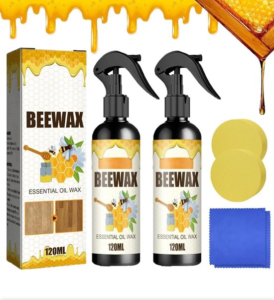 Bijenwas Spray (2 stuks)