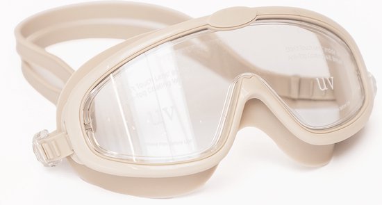 Mrs Ertha - zwembril - duikbril - kinderduikbril - soft grey - 3+ jaar