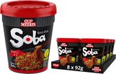 Nissin Soba Cup Chilli - Voordeelverpakking - 8 stuks